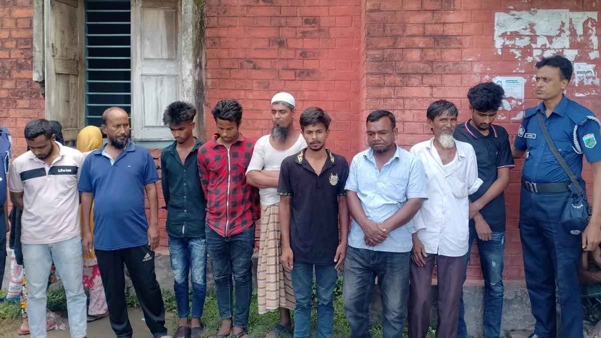 পাবনা মানসিক হাসপাতালে অভিযান, ৯ দালালকে কারাদণ্ড